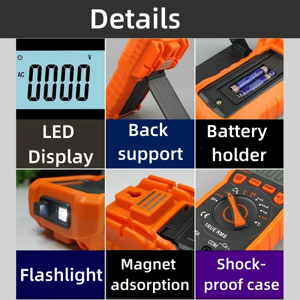 T28 Series 6000 Counts True RMS Digital Multimeter T28 Series 6000 Counts True RMS Digital Multimeter