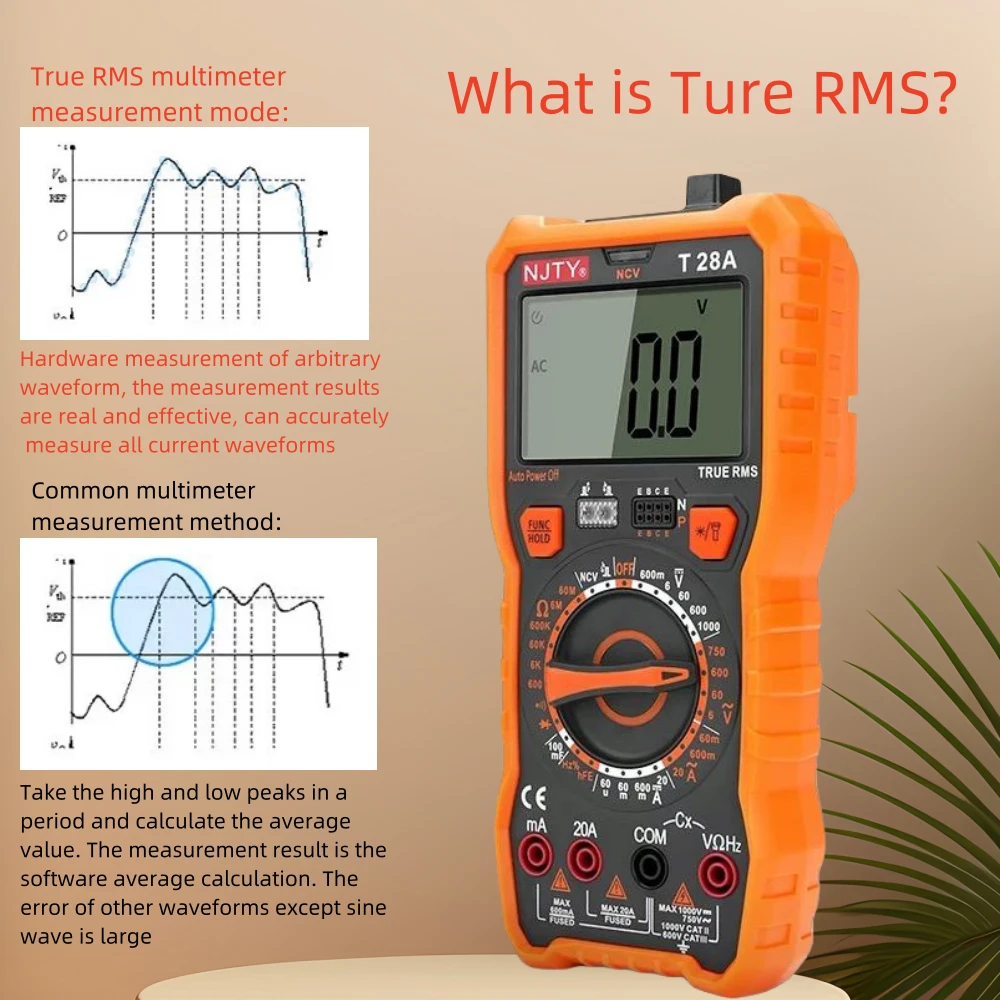 T28 Series 6000 Counts True RMS Digital Multimeter T28 Series 6000 Counts True RMS Digital Multimeter
