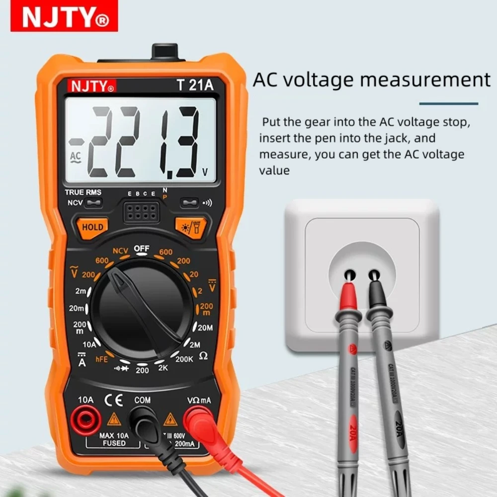 T21A/B/C 1999 Counts Manual-ranging Digital Multimeter T21A/B/C 1999 Counts Manual-ranging Digital Multimeter
