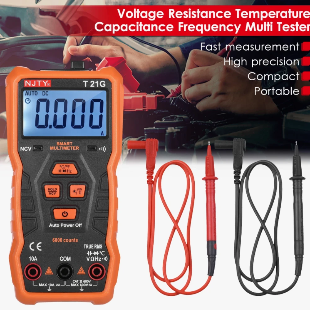 T21G 6000 Counts Inductance Digital Multimeter T21G 6000 Counts Inductance Digital Multimeter