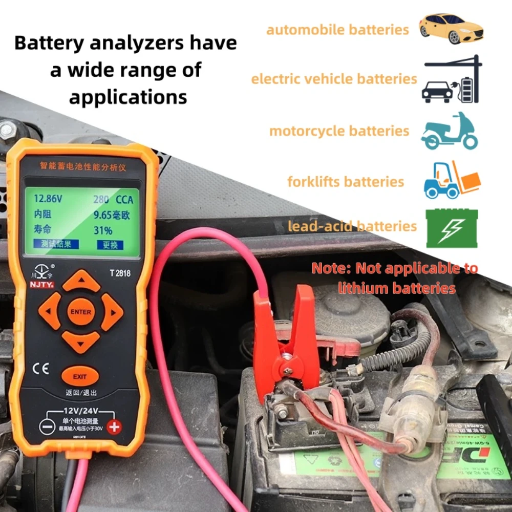 T2818/2808 Intelligent Battery Performance Analyzer T2818/2808 Intelligent Battery Performance Analyzer