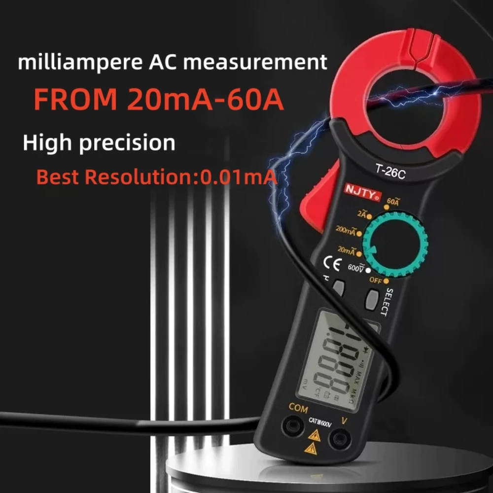 T26 Series leakage current clamp meter for fire control usage