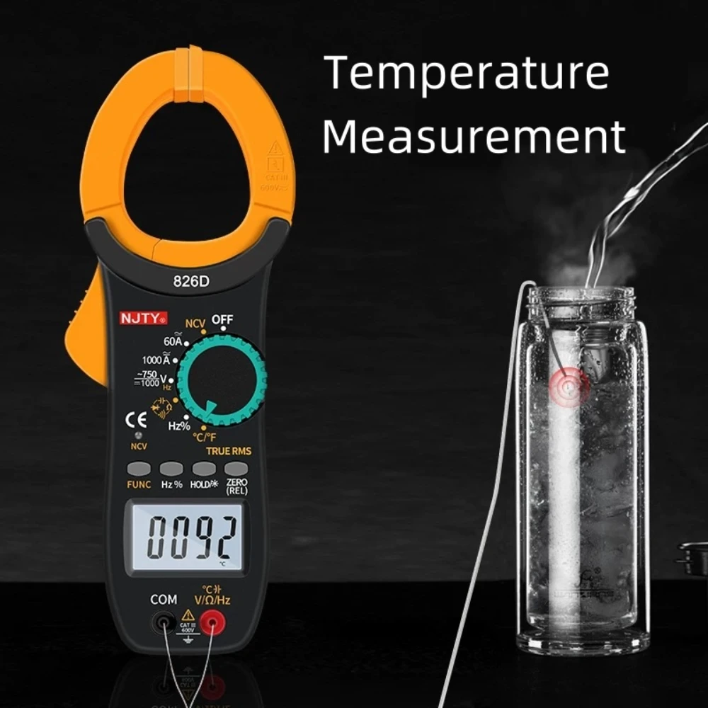 826 Series 1000A AC/DC Digital Clamp Meter