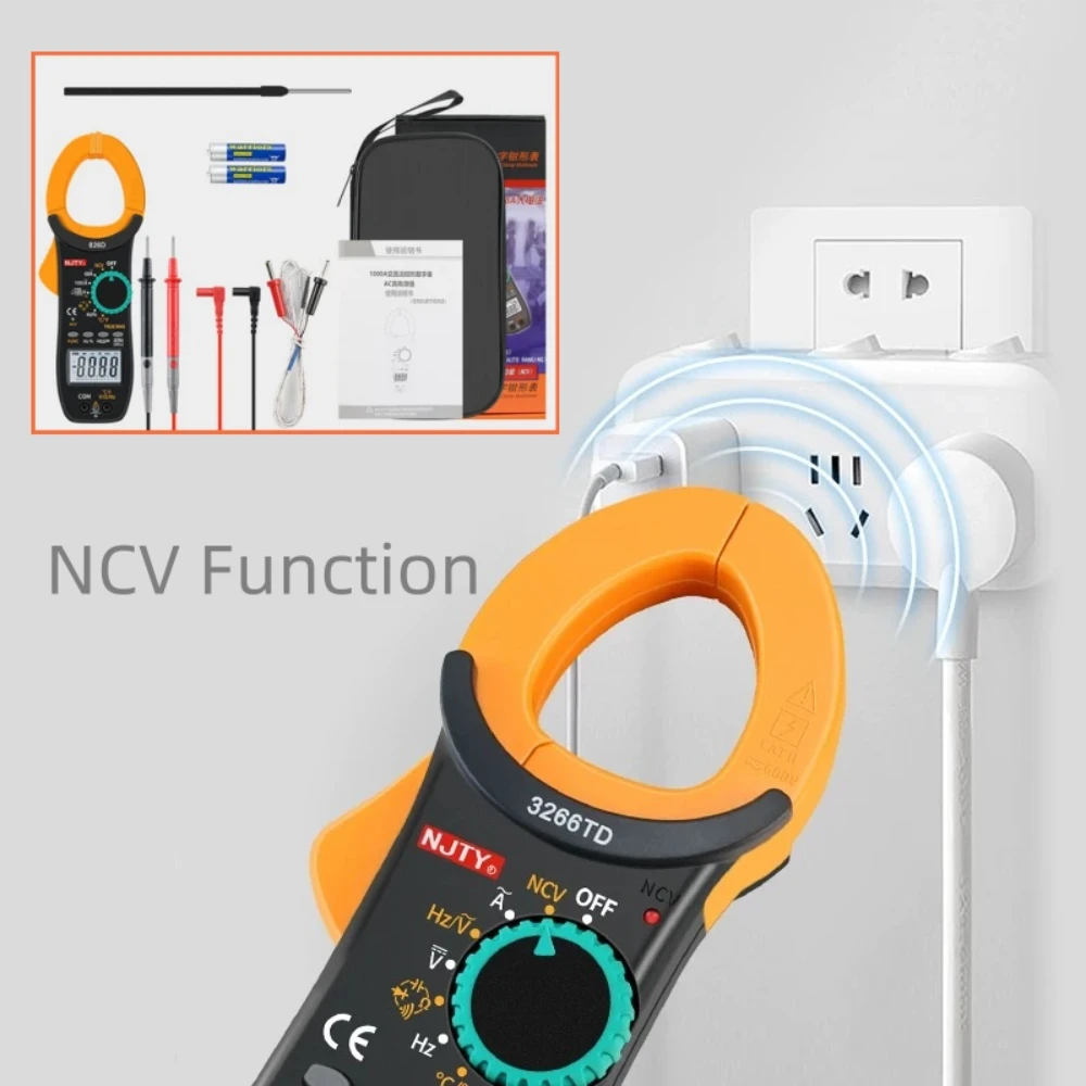826 Series 1000A AC/DC Digital Clamp Meter