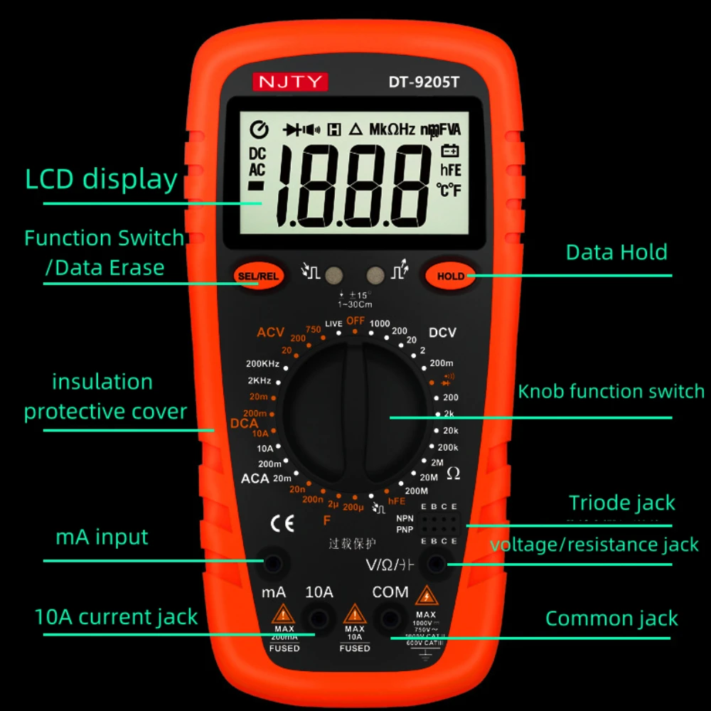 DT920 Series Digital Multimeter