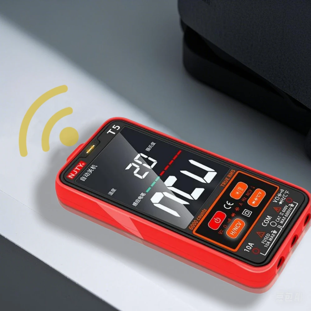 T5(Normal/VA screen) 6000 Counts True RMS Multimeter Digital Universal Tester 3.8-inch