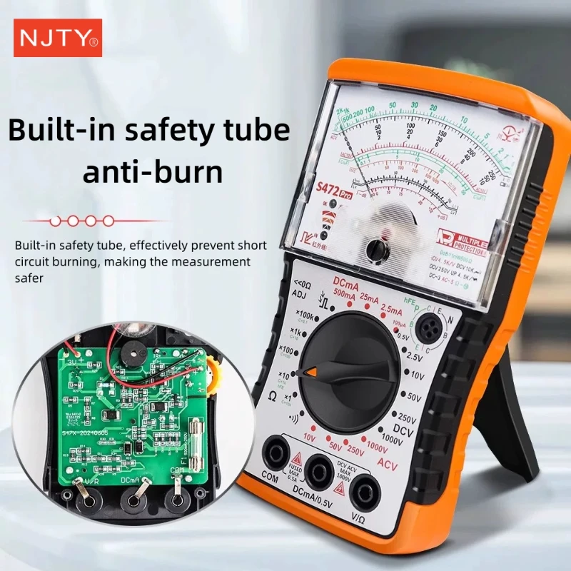 S471/472Pro Mini Electrical maintenance Analog Multimeter High precision S471/472Pro Mini Electrical maintenance Analog Multimeter High precision