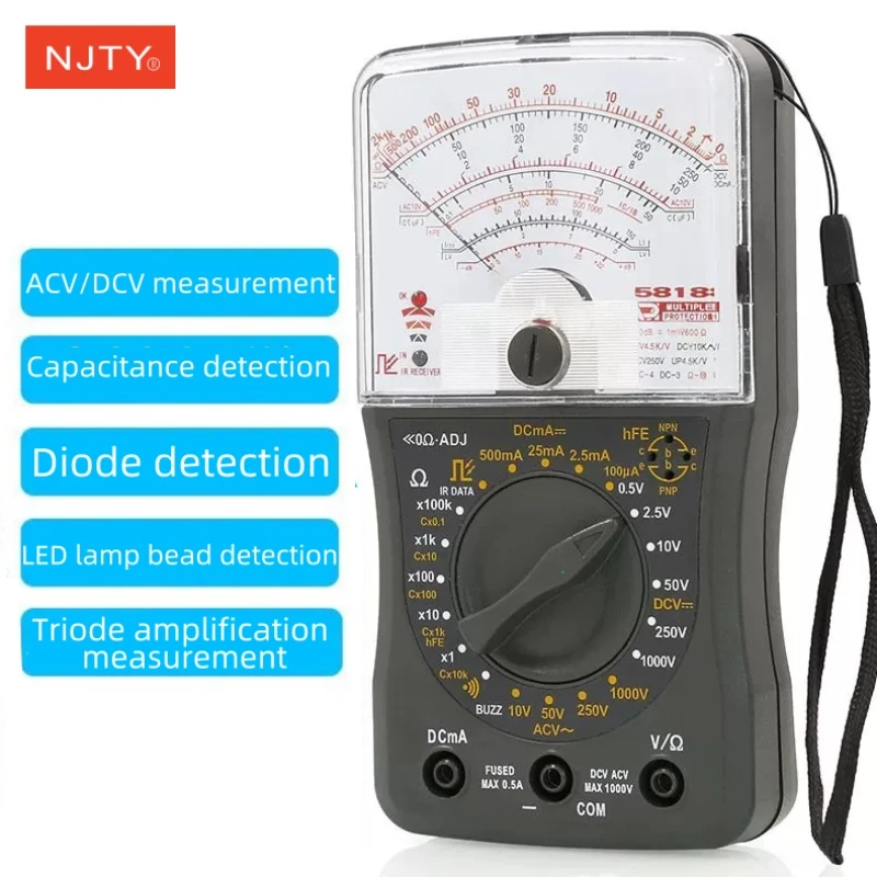 5818/5828 Mini Analog Multimeter High precision 5818/5828 Mini Analog Multimeter High precision