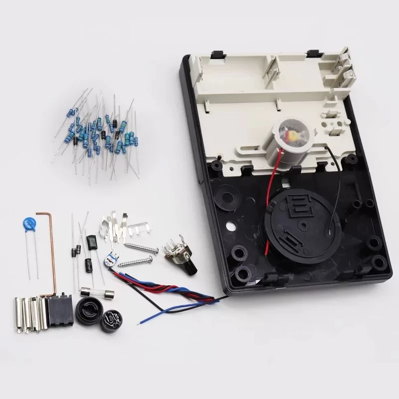 MF47 Pointer Multimeter DIY Kit Electronic Production Parts Learning Suite MF47 Pointer Multimeter DIY Kit Electronic Production Parts Learning Suite